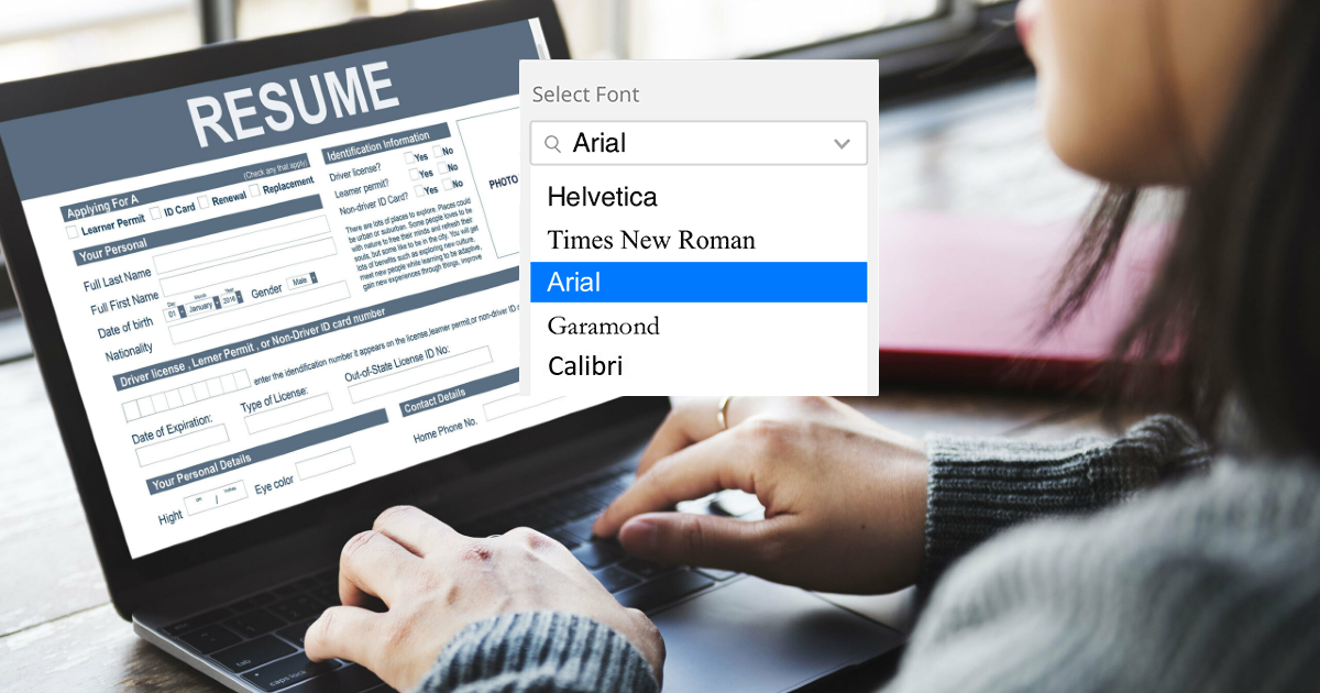 Guide To The Best Resume Fonts - Resume Fonts Sizes Og 